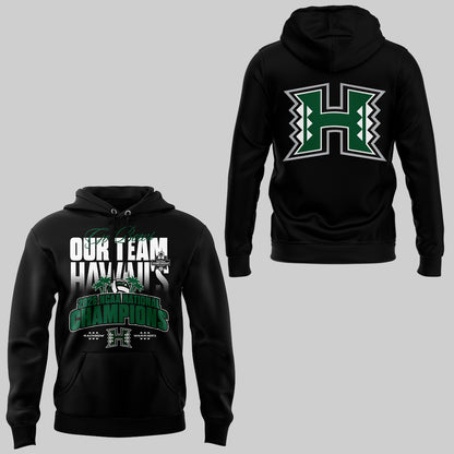 Limited Edition Hawaii Men’s Volleyball National Champions 2026 Hoodie