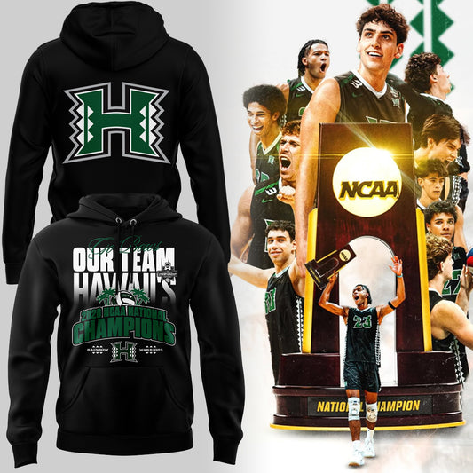 Limited Edition Hawaii Men’s Volleyball National Champions 2026 Hoodie