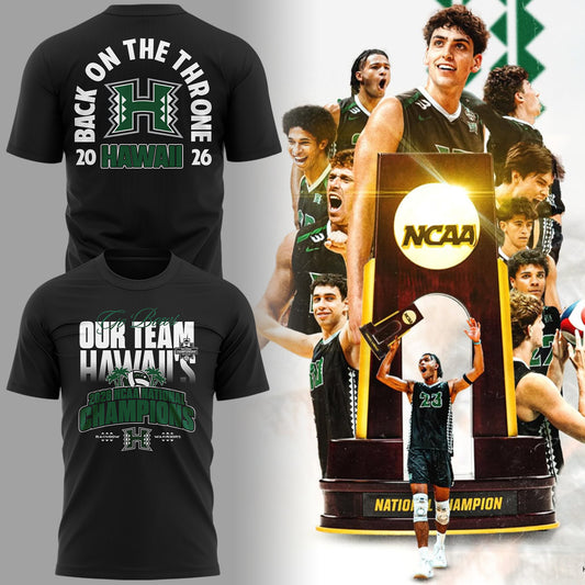 Limited Edition Hawaii Men’s Volleyball National Champions 2026 TShirt