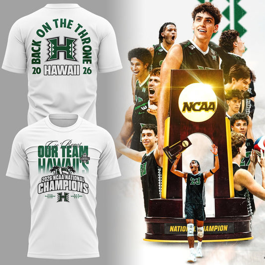 Limited Edition Hawaii Men’s Volleyball National Champions 2026 TShirt
