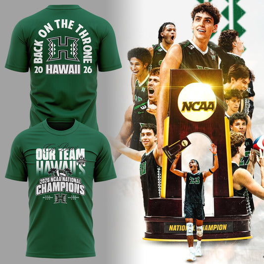 Limited Edition Hawaii Men’s Volleyball National Champions 2026 TShirt
