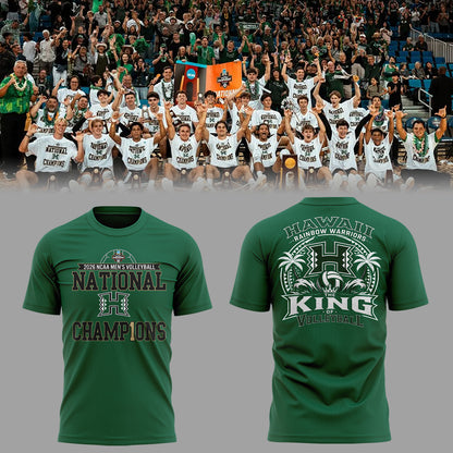 Limited Edition Hawaii Men’s Volleyball National Champions 2026 TShirt