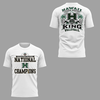 Limited Edition Hawaii Men’s Volleyball National Champions 2026 TShirt