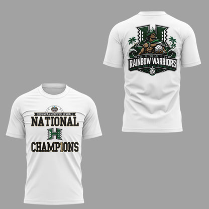 Limited Edition Hawaii Men’s Volleyball National Champions 2026 TShirt