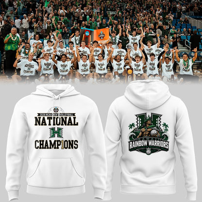 Limited Edition Hawaii Men’s Volleyball National Champions 2026 Hoodie