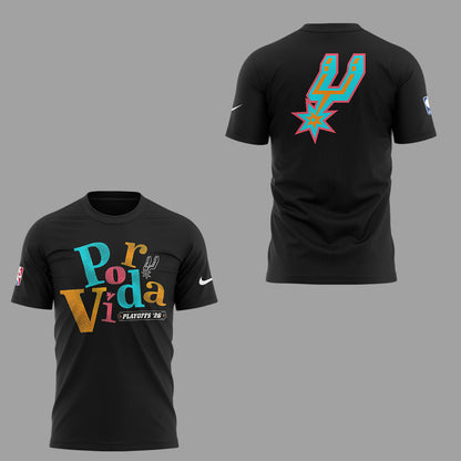Limited Edition Spurs Playoffs 2026 Tshirt