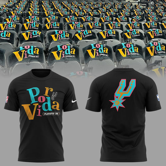 Limited Edition Spurs Playoffs 2026 Tshirt