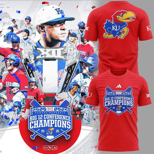Jayhawks B12 Conference Champions ⚾🏆 Shirt-ND05162618