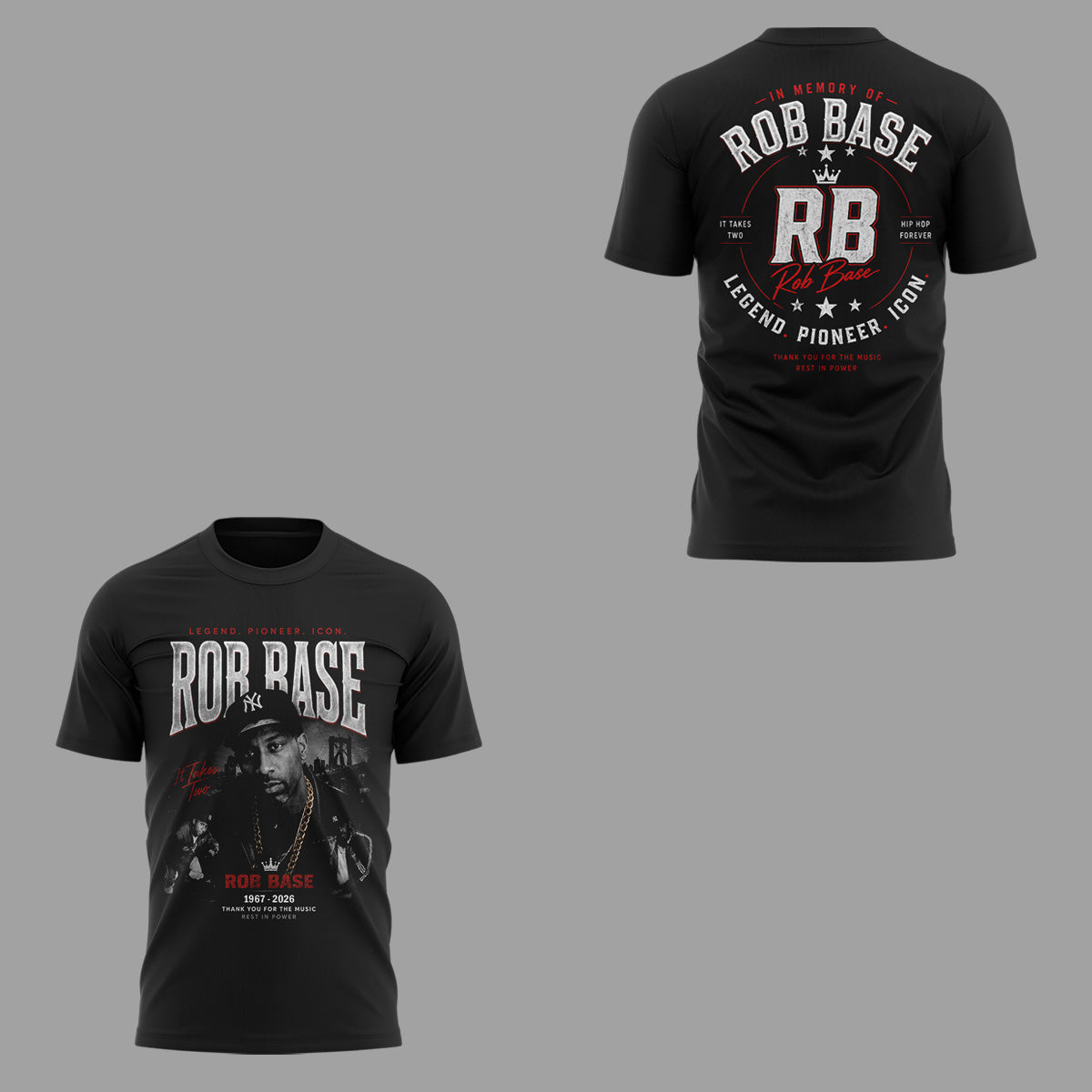 “Remembering R.Base – The Hip Hop Legend”🎤👑 Shirt