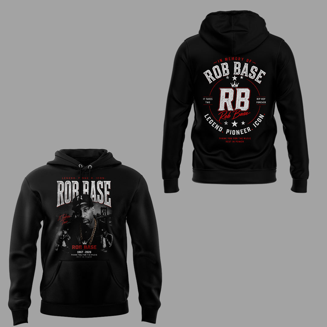 “Remembering R.Base – The Hip Hop Legend”🎤👑 Hoodie