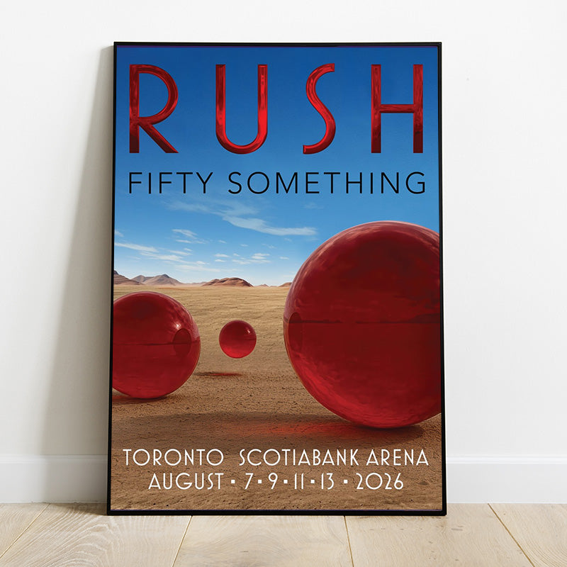 Limited Edition Fifty Something Tour 2026 Poster