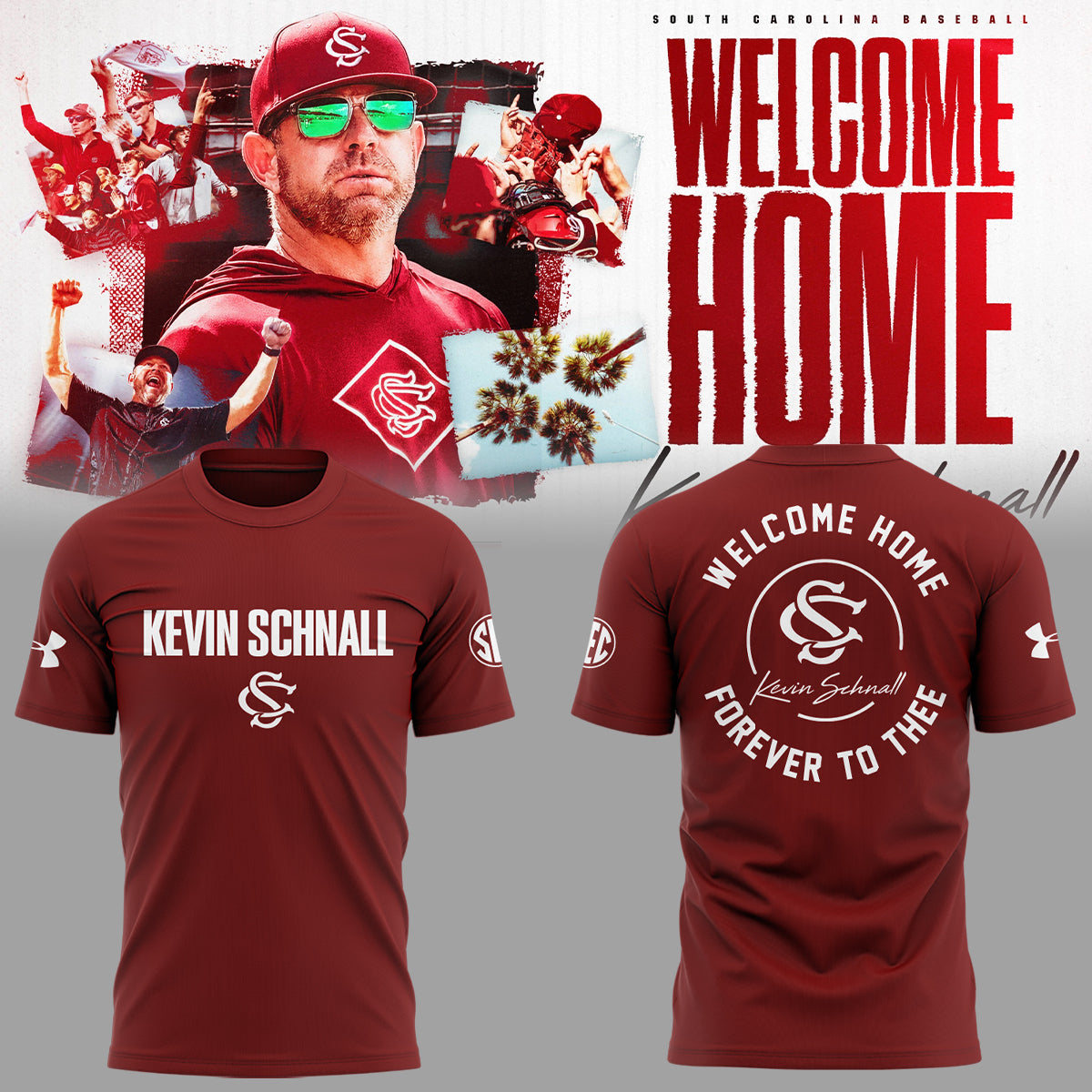 “Welcome Home – Coach Kevin Schnall”🐔⚾ Shirt