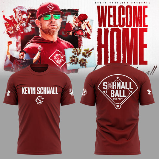 “Welcome Home – Coach Kevin Schnall”🐔⚾ Shirt