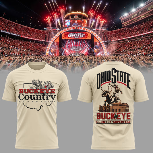 Limited Edition Buckeye Country Superfest 2026 Shirt
