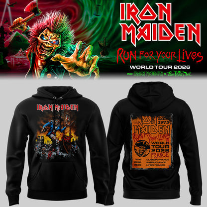 Limited Edition Run For Your Lives 2026 At France Hoodie