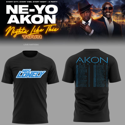 Limited Edition Nights Like This Tour 2026 Shirt