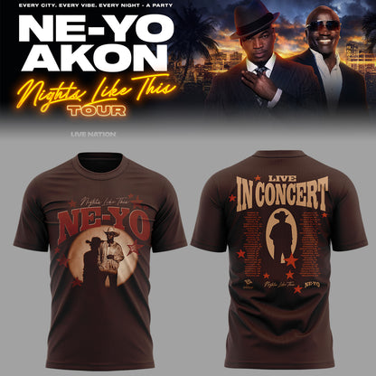 Limited Edition Nights Like This Tour 2026 Shirt