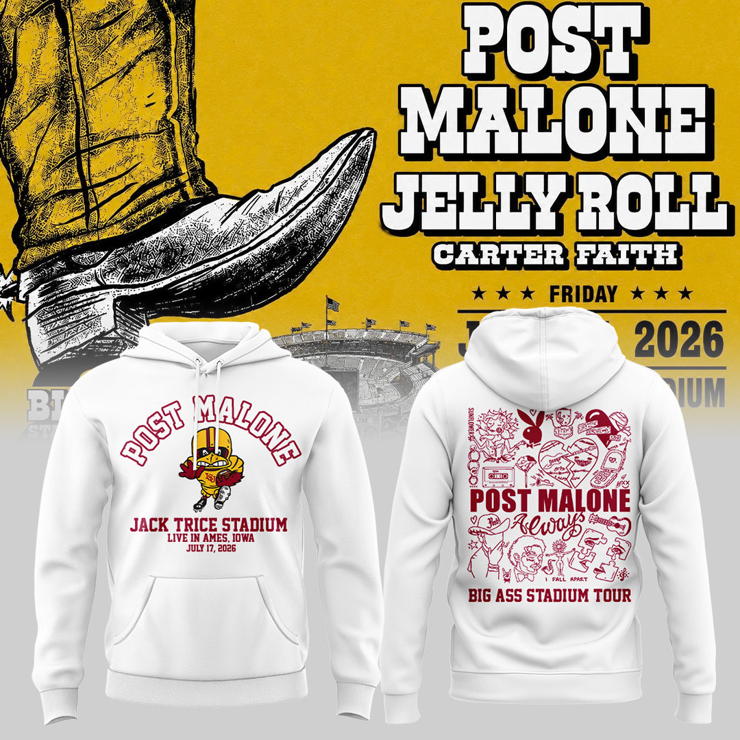 Limited Edition Big Ass Stadium Tour At Jack Trice Stadium Hoodie