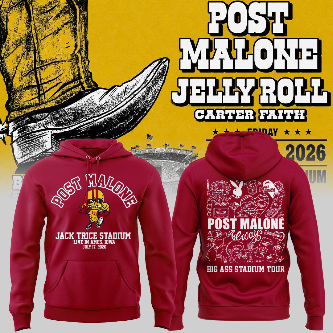 Limited Edition Big Ass Stadium Tour At Jack Trice Stadium Hoodie