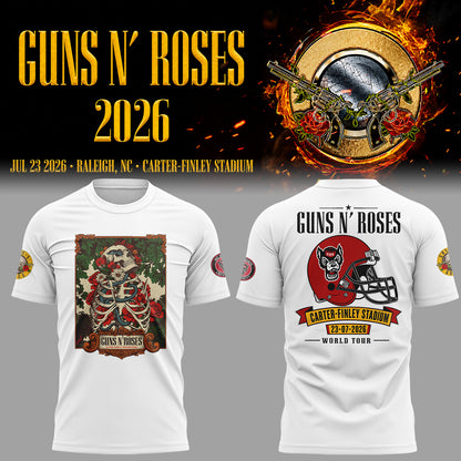 Limited Edition Guns N’ Roses Tour 2026 TShirt