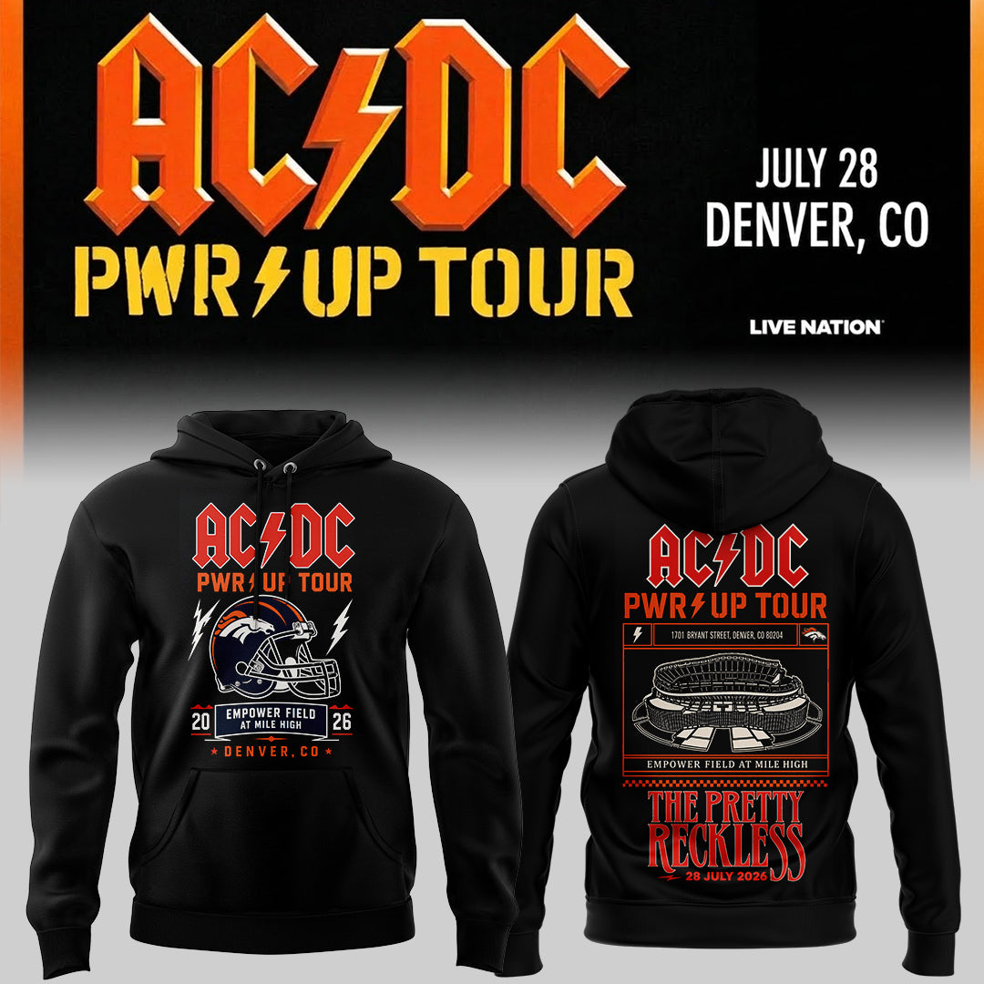 Limited Edition AC/DC Power Up Tour 2026 Hoodie