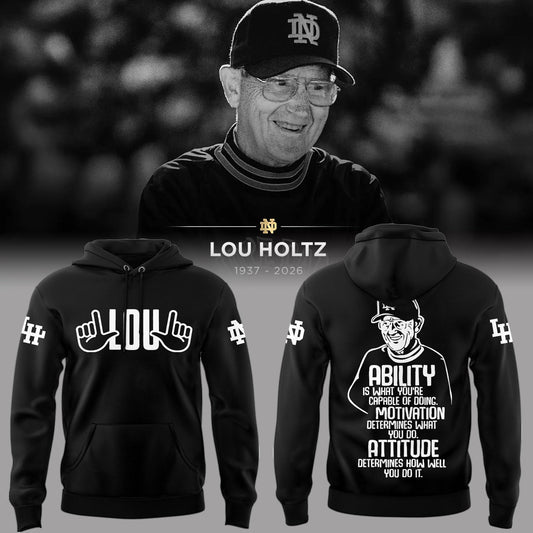 Limited Edition Remembering The Life And Legacy Of Lou Holtz Hoodie
