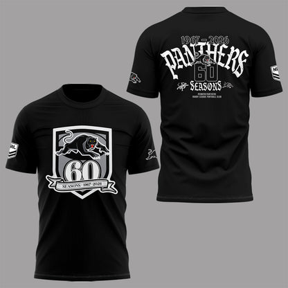 Limited Edition Panthers Celebrate 60 Years Shirt