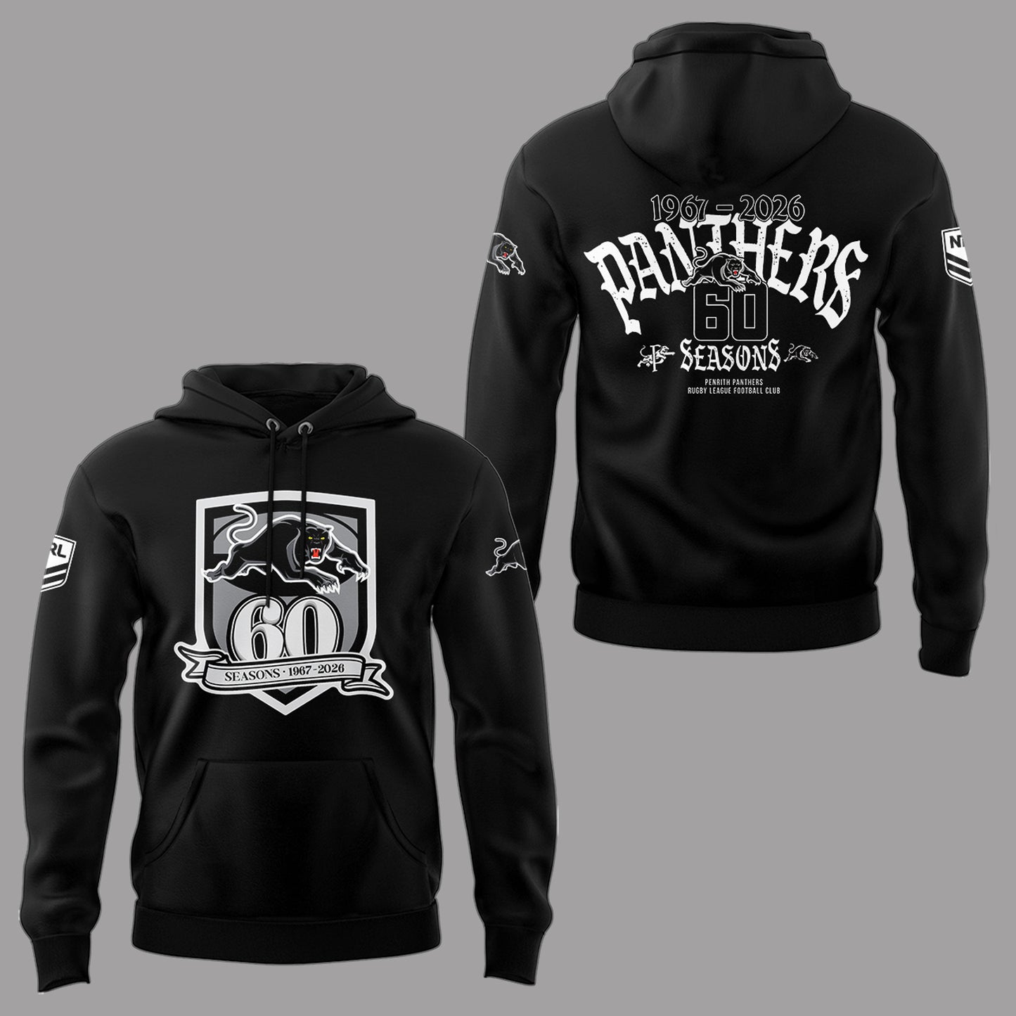 Limited Edition Panthers Celebrate 60 Years Hoodie