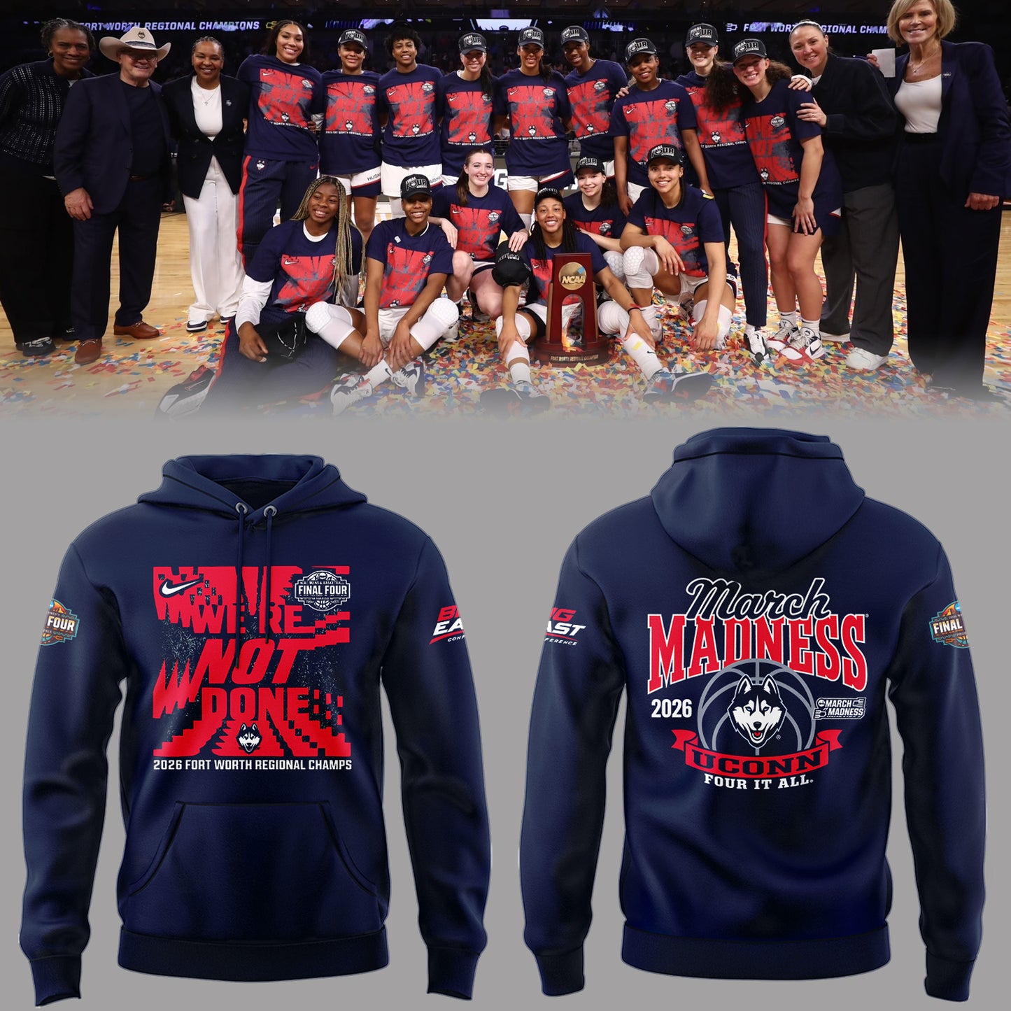 Limited Edition WBB 2026 Final Four 🏀 Hoodie