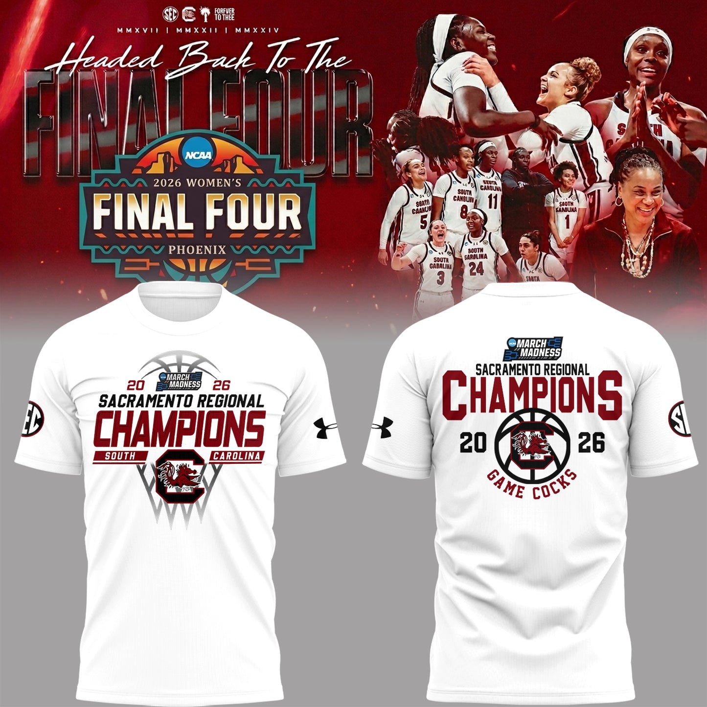 Limited Edition 2026 Sacramento Regional Champions Shirt