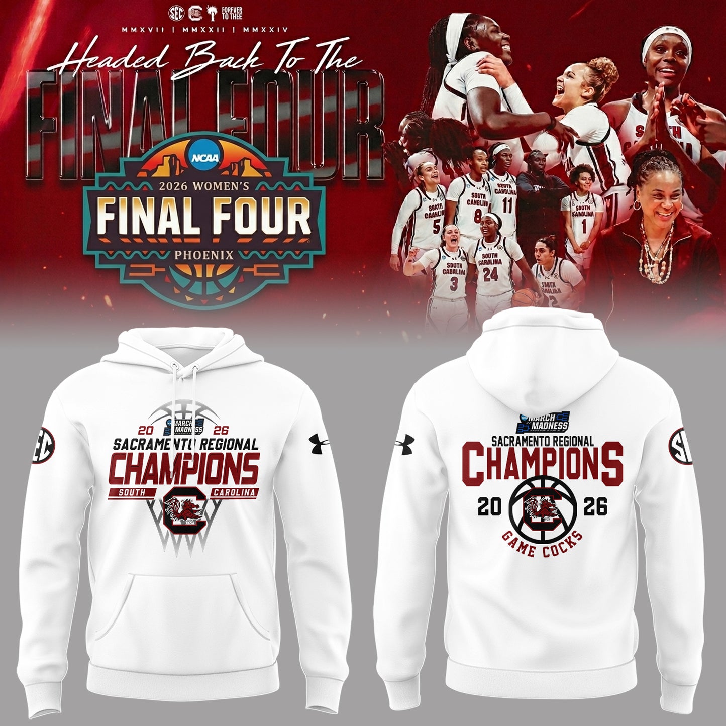 Limited Edition 2026 Sacramento Regional Champions Hoodie