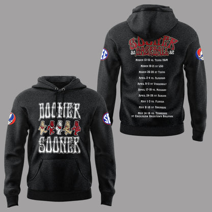 Limited Edition Grateful Sooners 💀⚾ Hoodie