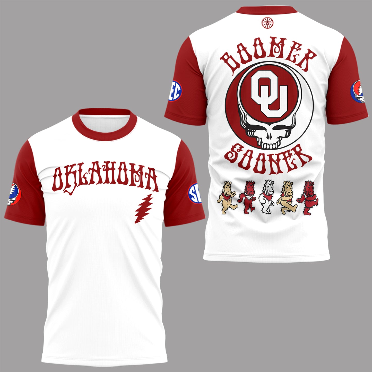 Limited Edition Grateful Sooners 💀⚾ Shirt