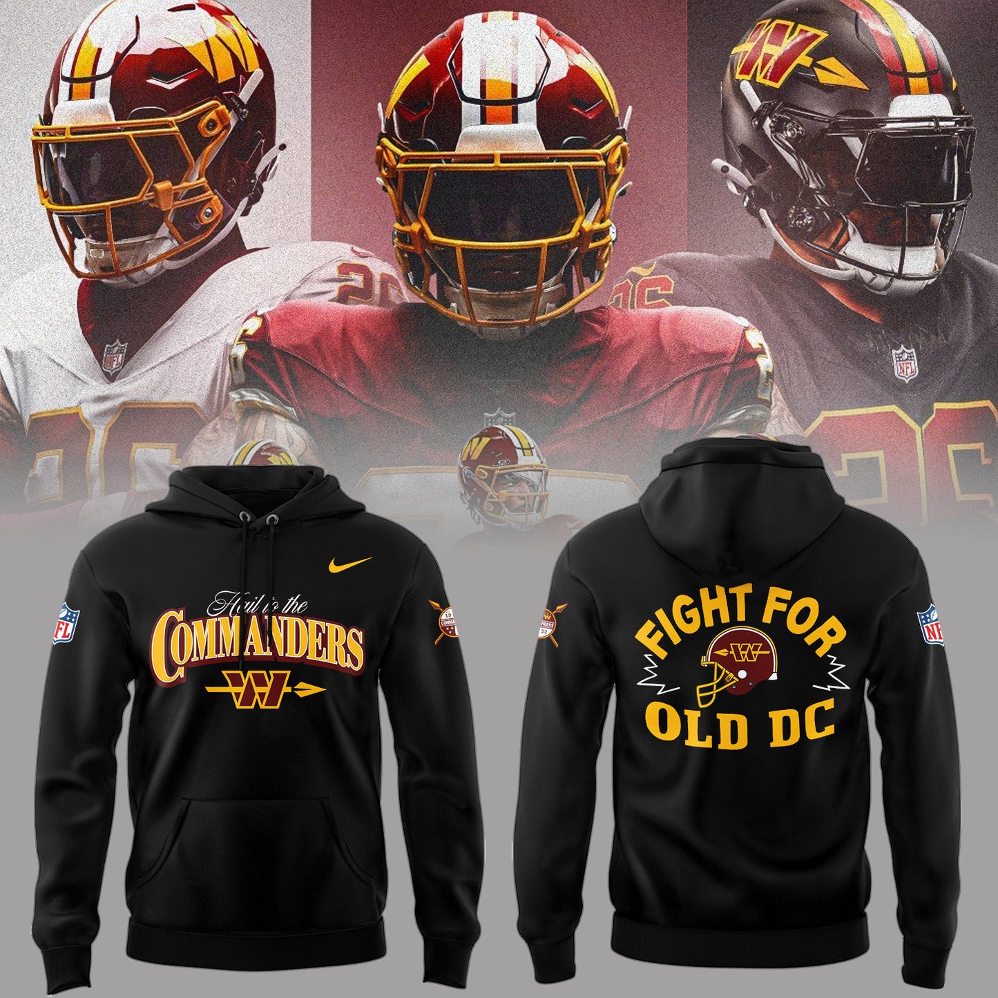 Commanders x Hail Raiser Alternate 🛡️⚔️ Hoodie