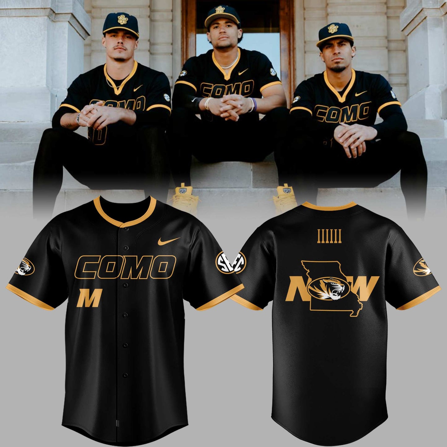Tigers x Como 🐯⚾🌉 Jersey