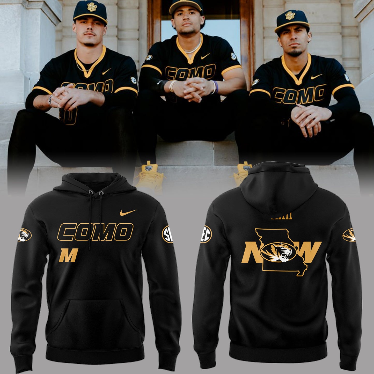 Tigers x Como 🐯⚾🌉 Hoodie