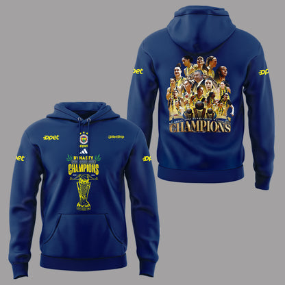 2025-2026 EuroLeague Women Champions 🏀🏆 Hoodie
