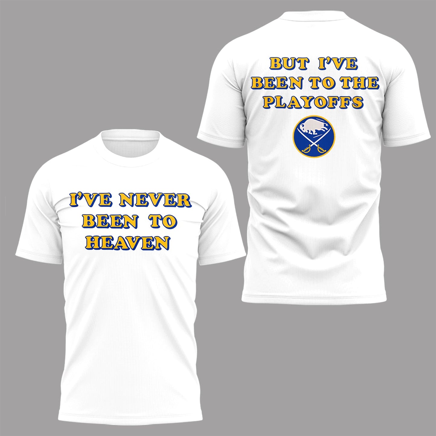 Limited Edition Buffalo Playoff Tshirt-PA042026015