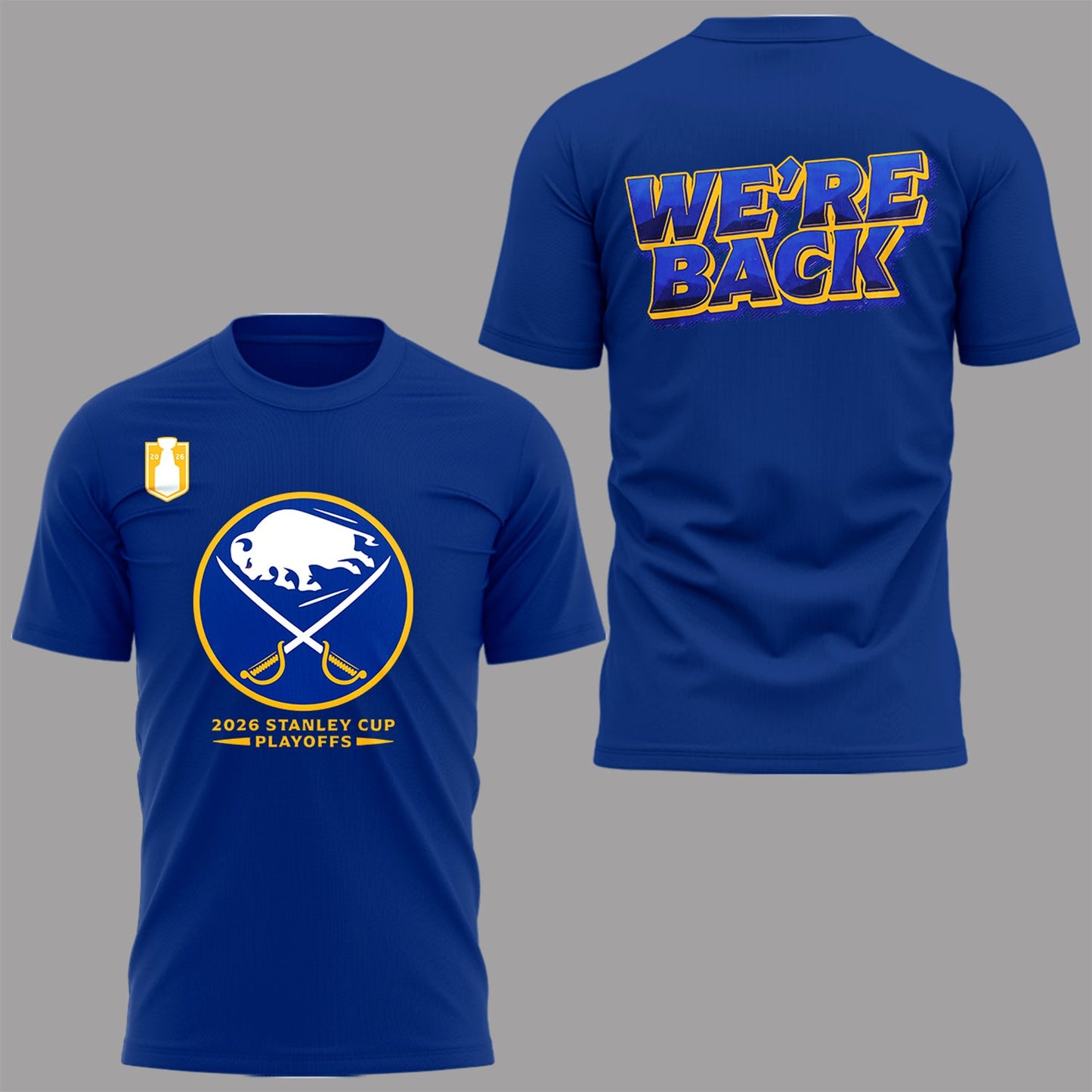 Limited Edition Buffalo Playoff Tshirt-PA042026021