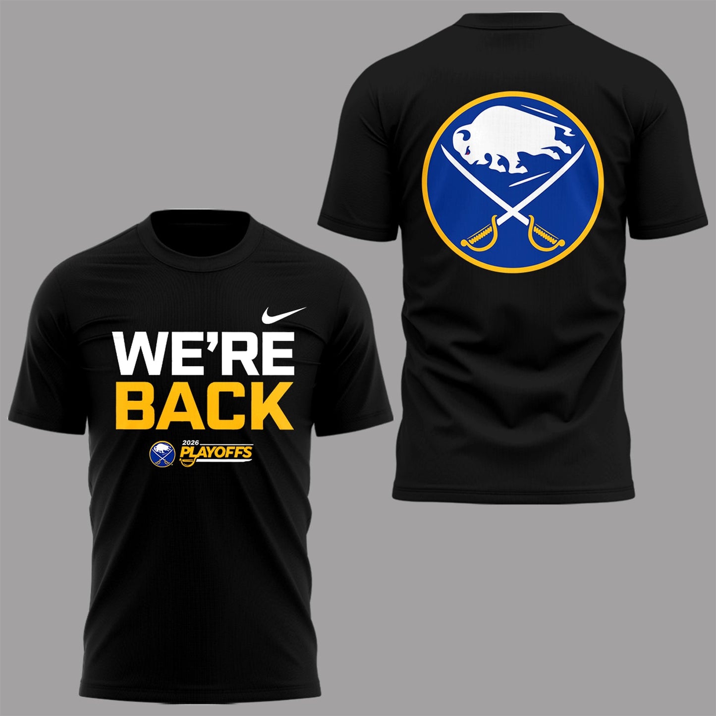 Limited Edition Buffalo Playoff Tshirt-PA042026023
