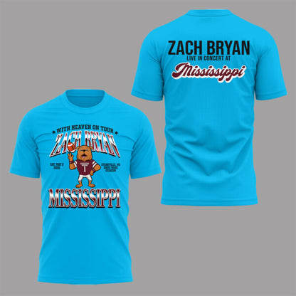 Limited Edition “With Heaven On Tour 2026” at Davis Wade Stadium Shirt