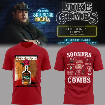 LC “My Kinda Saturday Nights Tour” Oklahoma Memorial Stadium Shirt