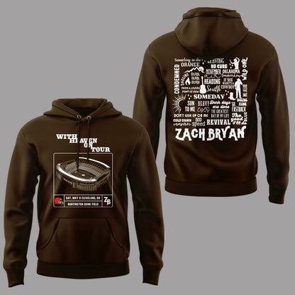 Limited Edition “With Heaven On Tour 2026” at Huntington Bank Field Stadium Hoodie