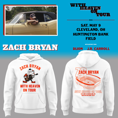 Limited Edition “With Heaven On Tour 2026” at Huntington Bank Field Stadium Hoodie