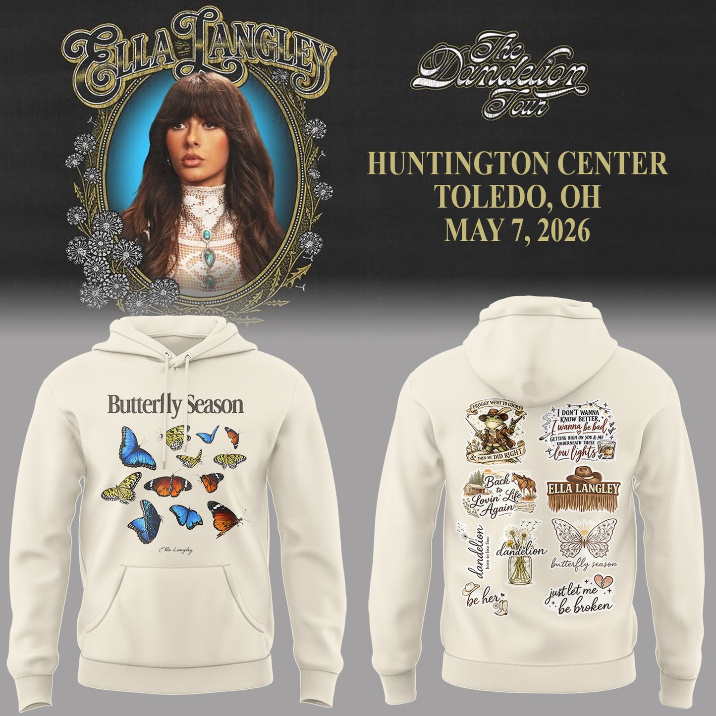 E.Langley “The Dandelion Tour” at Chaifetz Arena Hoodie