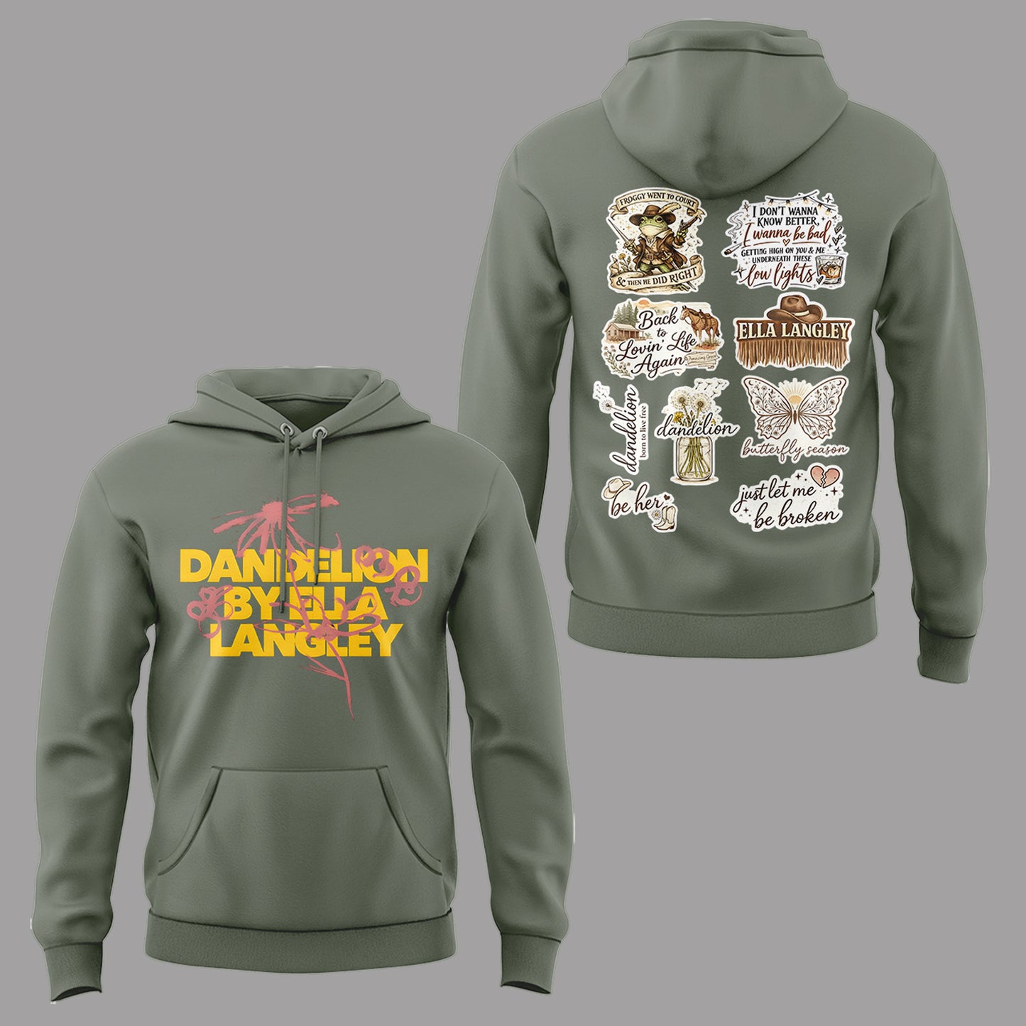 E.Langley “The Dandelion Tour” Hoodie