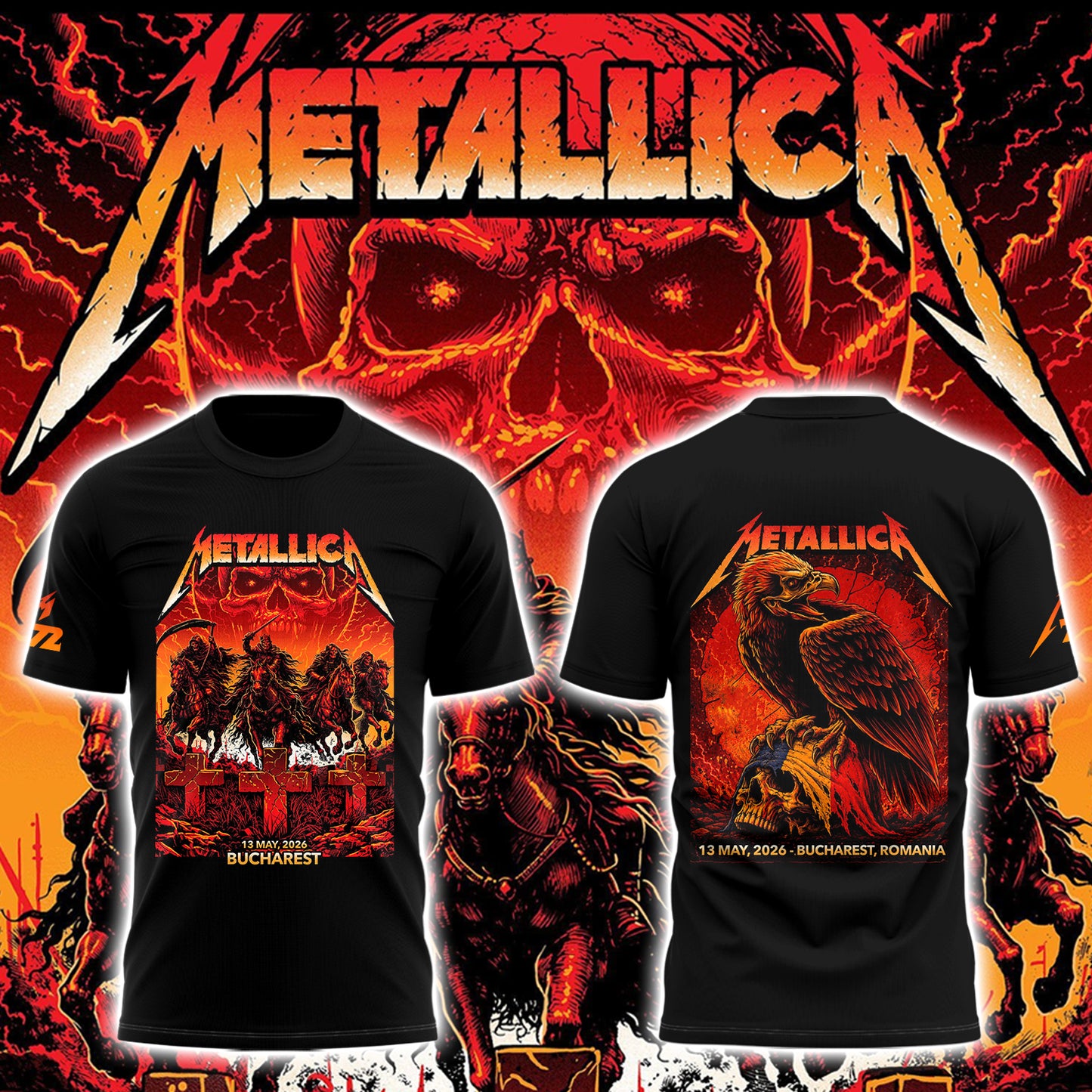 MTLC Bucharest at Național Arena 🦅🎸Shirt