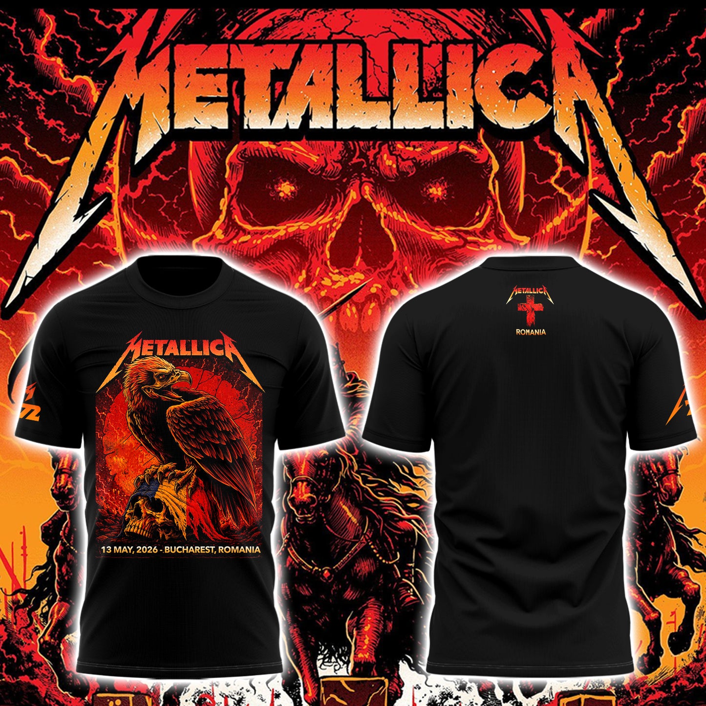 MTLC  Bucharest at Național Arena 🦅🎸Shirt
