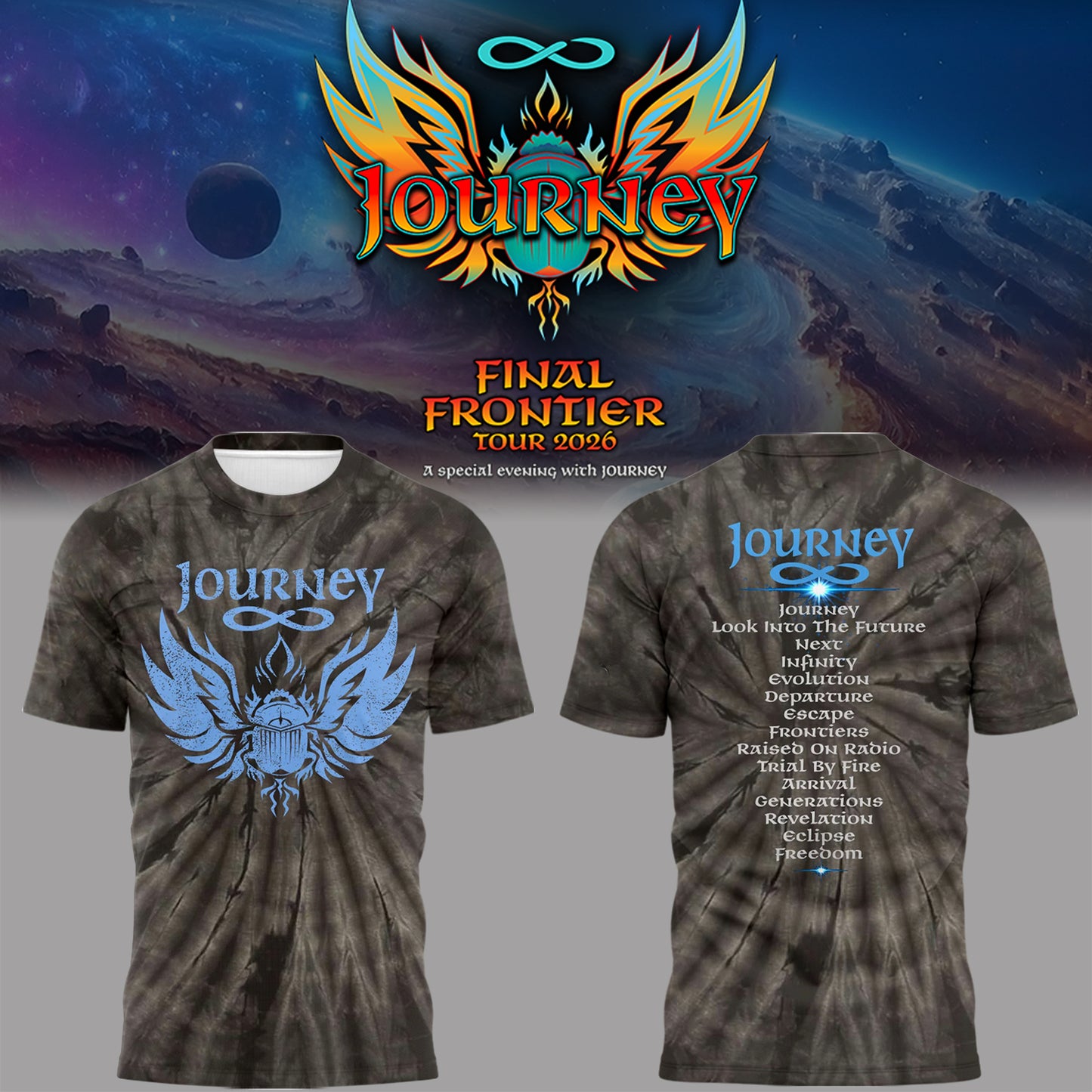 .Limited Edition Final Frontier Tour At Atlantic City Shirt