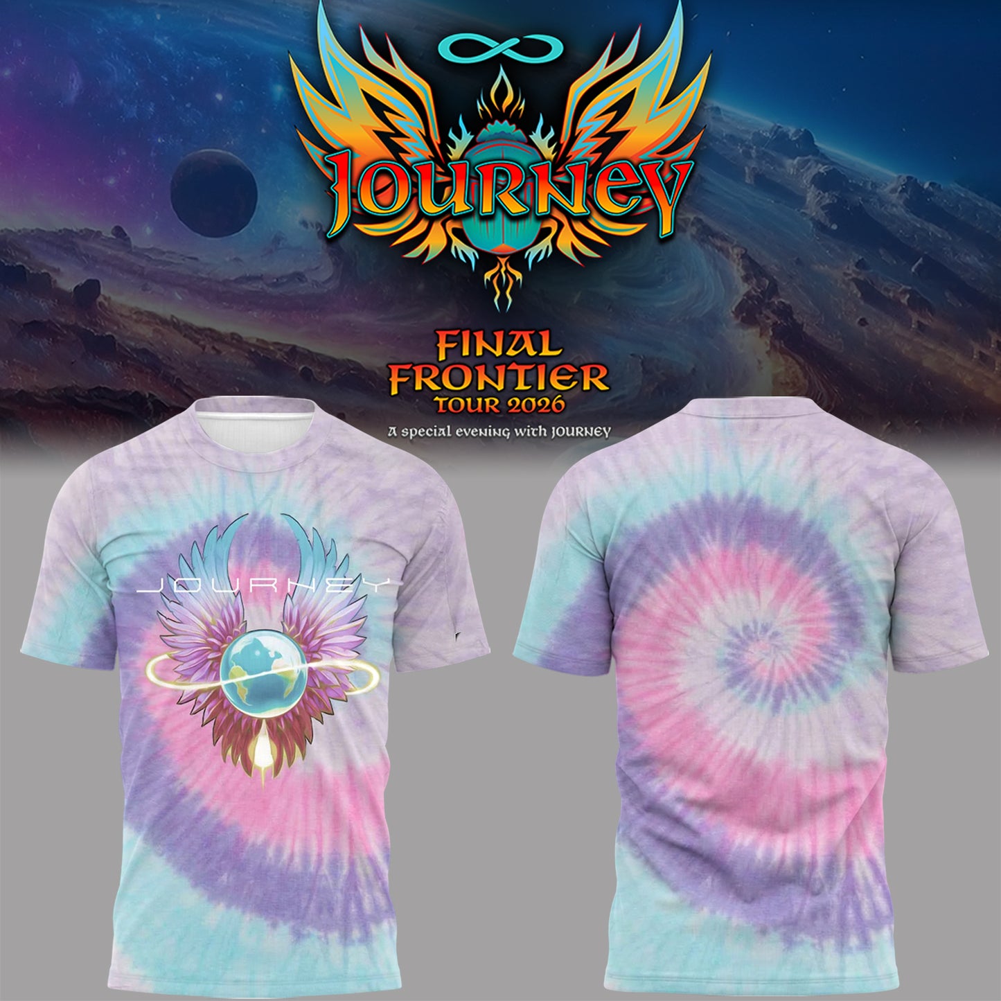 .Limited Edition Final Frontier Tour At Atlantic City Shirt